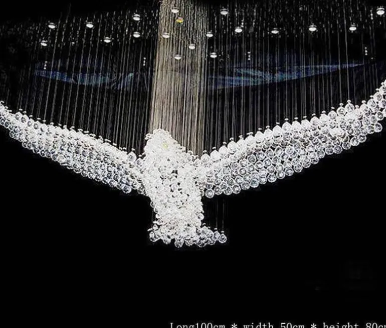 Eagle Chandelier - Luxury Bird-Inspired Lighting Fixture