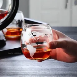 Earth Decanter Set – Einzigartige Whisky- und Rotweingläser
