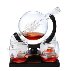 Earth Decanter Set – Einzigartige Whisky- und Rotweingläser