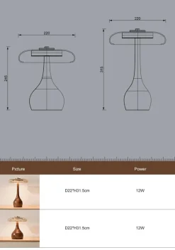 Earthlight Lampe – Modernes LED-Stimmungslicht