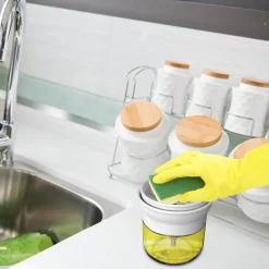 Easy Press Spülmittelspender - Seifenpumpe für die Küchenspüle