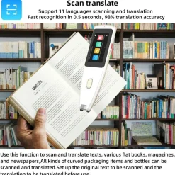 Echtzeit-Übersetzerstift – Mehrsprachiges Sprachgerät