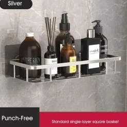 Eck-Duschregal – Organisierter Halter für Badezimmershampoo und Zubehör