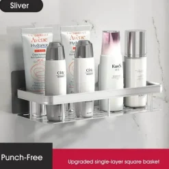 Eck-Duschregal – Organisierter Halter für Badezimmershampoo und Zubehör