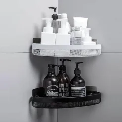 Eckregal für die Dusche – platzsparende Aufbewahrungslösung für das Badezimmer