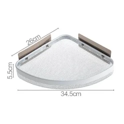 Eckregal für die Dusche – platzsparende Aufbewahrungslösung für das Badezimmer