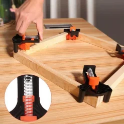 Eckreparaturklemmensatz - Holzbearbeitungswerkzeug für die Verbindungsmontage
