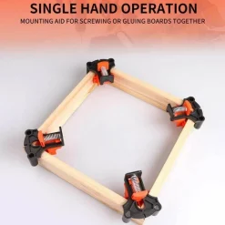 Eckreparaturklemmensatz - Holzbearbeitungswerkzeug für die Verbindungsmontage