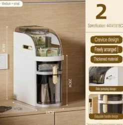 Eckschrank-Organizer-Rack – Mehrschichtige Aufbewahrungslösung