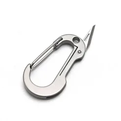 EDC-Schlüsselanhänger-Multifunktionsmesser aus Titanlegierung