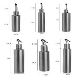 Edelstahl Öl Essig Spender Multi-Funktionale Sojasauce Container für Küche