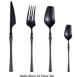 Edelstahl-Besteckset – Modernes, elegantes Essbesteck
