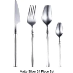 Edelstahl-Besteckset – Modernes, elegantes Essbesteck