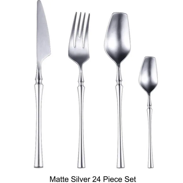 Edelstahl-Besteckset – Modernes, elegantes Essbesteck
