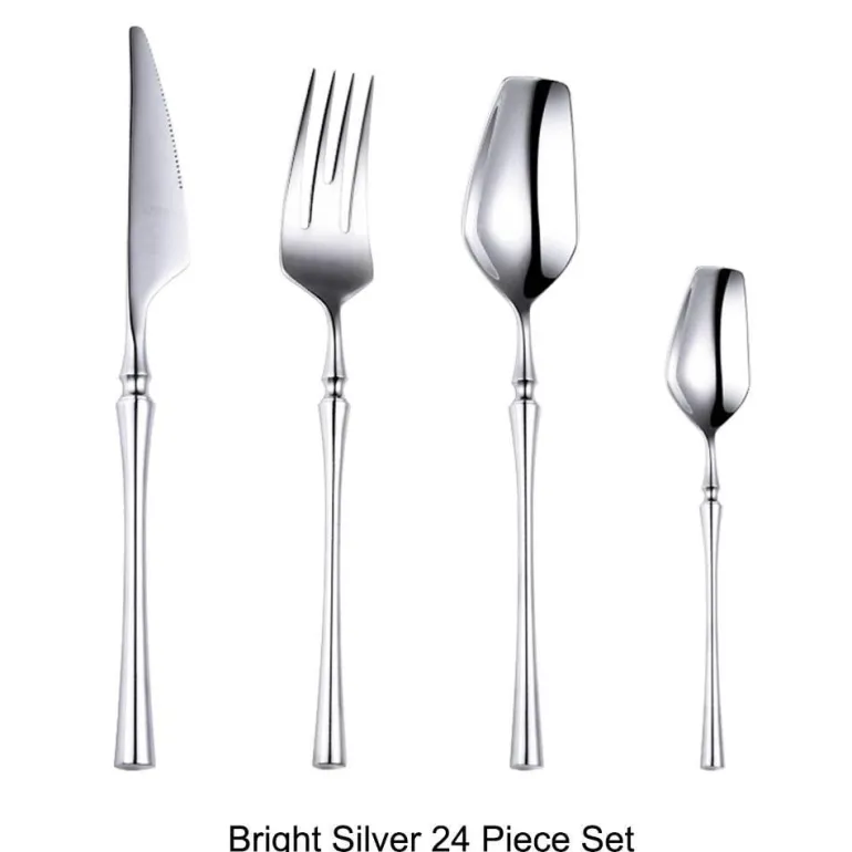 Edelstahl-Besteckset – Modernes, elegantes Essbesteck
