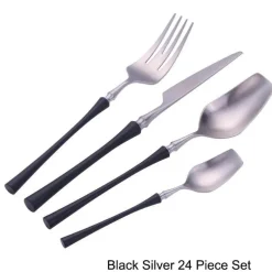 Edelstahl-Besteckset – Modernes, elegantes Essbesteck