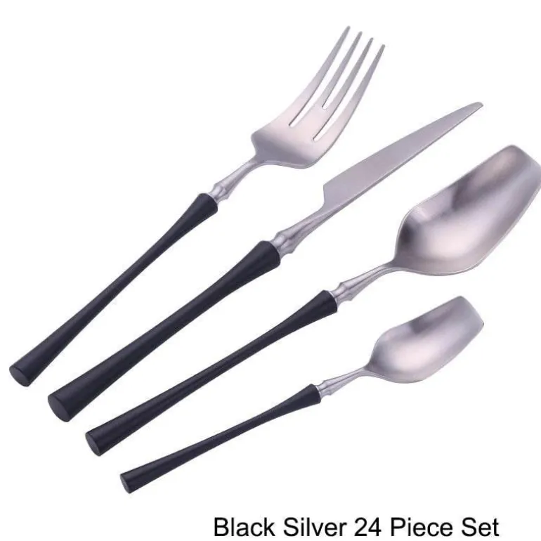 Edelstahl-Besteckset – Modernes, elegantes Essbesteck