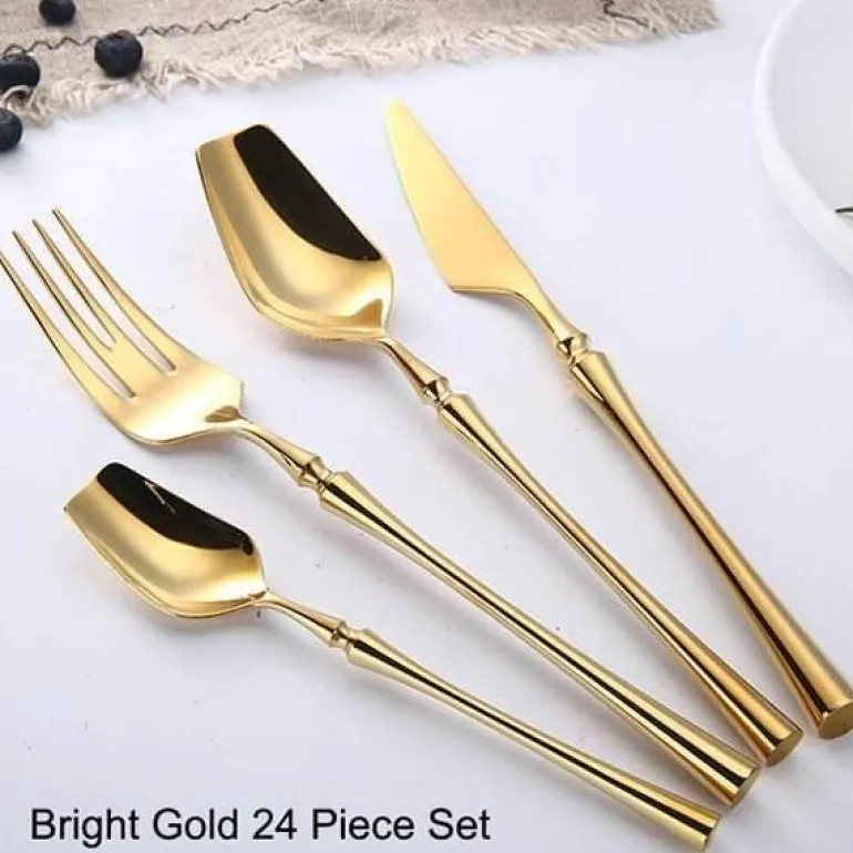 Edelstahl-Besteckset – Modernes, elegantes Essbesteck