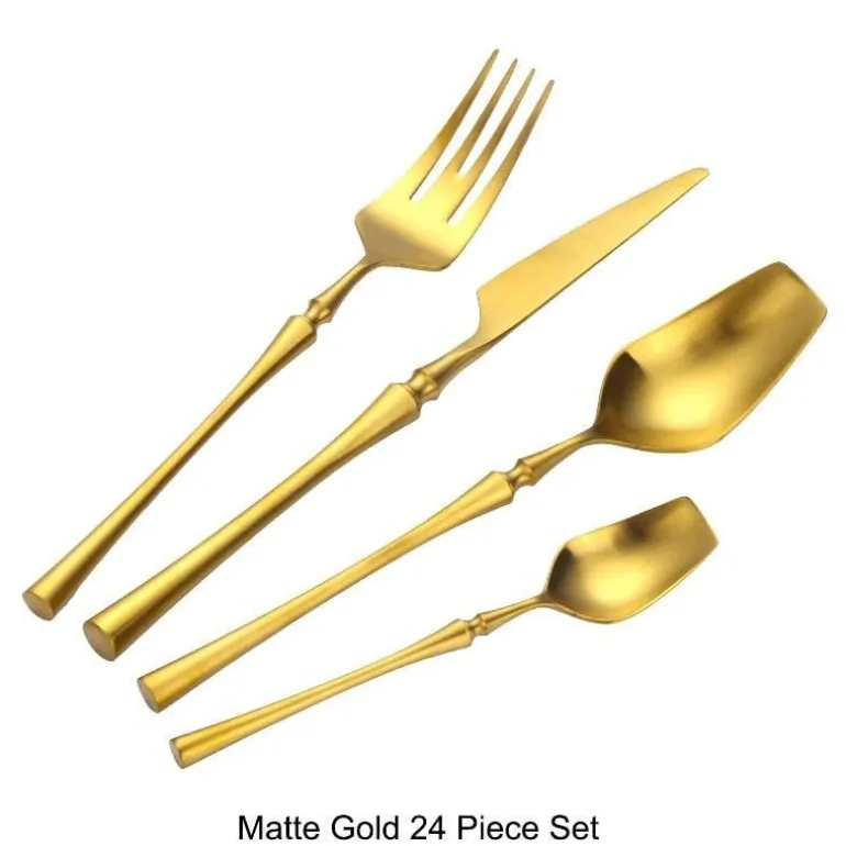 Edelstahl-Besteckset – Modernes, elegantes Essbesteck