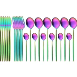 Edelstahl-Besteckset Modernes, elegantes Besteck für das Essen