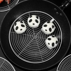 Edelstahl-Dampfgarer für Teigtaschen und Eier für perfekt gedämpfte