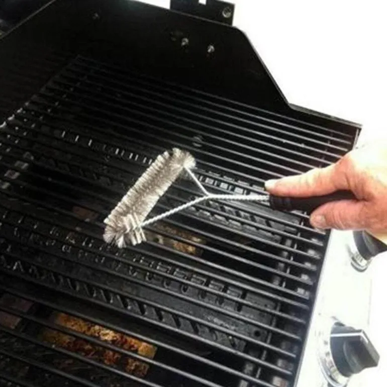 Edelstahl-Grillbürste – Hochleistungsreiniger für Grills