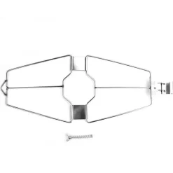 Edelstahl-Grillspieße – Grillklammern für Fisch und Geflügel