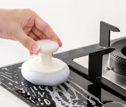 Edelstahl-Kugelbürste – einfaches Geschirrspülwerkzeug