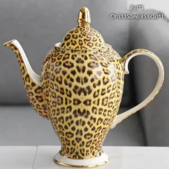 Edle Teekanne aus Bone China – Europäisches Porzellan für Teeliebhaber