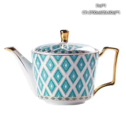 Edle Teekanne aus Bone China – Europäisches Porzellan für Teeliebhaber