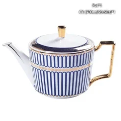 Edle Teekanne aus Bone China – Europäisches Porzellan für Teeliebhaber