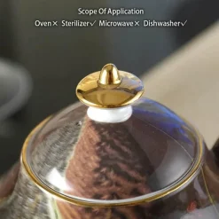 Edle Teekanne aus Bone China – Europäisches Porzellan für Teeliebhaber