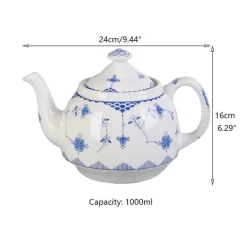 Edler Keramik-Essteller – Stilvoller Steak-Salatteller