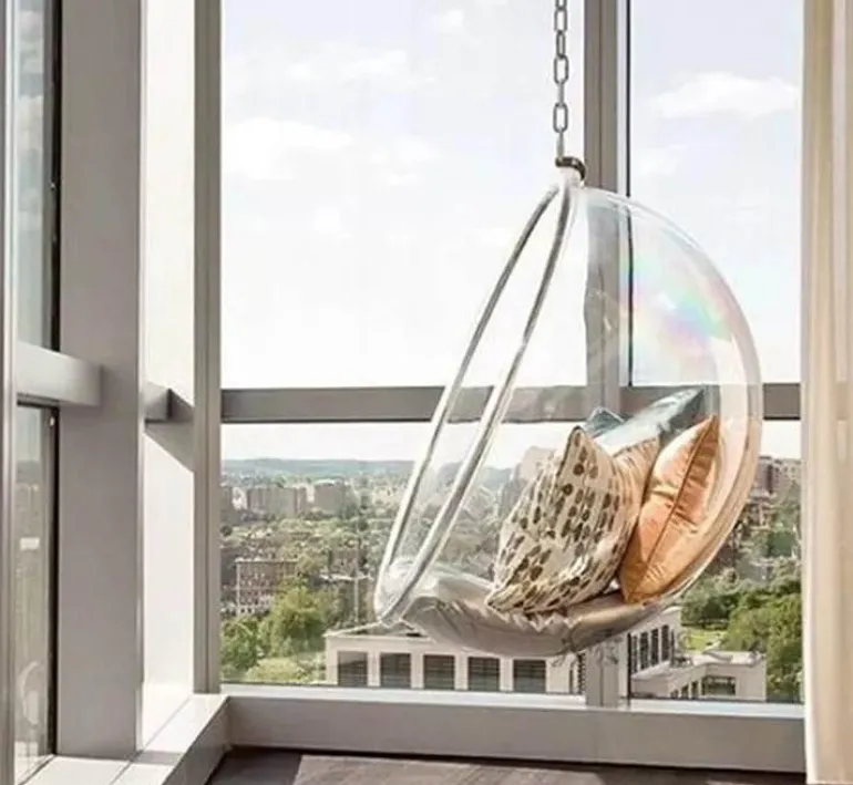 Egg Pod Swing Chair - Bubble Hanging Seat for Relaxation