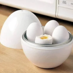 Eierdampfer für die Mikrowelle – Eierkocher schnell und einfach