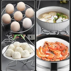 Eierdämpfer-Gestell – Multifunktionale Aufbewahrungslösung zum Kochen