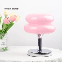 Eierkuchen-Schreibtischlampe aus Glas – Moderne, stilvolle Beleuchtung für Ihr Zuhause