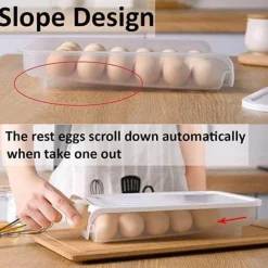 Eier-Organizer – automatisch rollender Aufbewahrungsbehälter