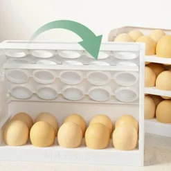 Eier-Organizer – Kühlschrank-Aufbewahrungsregal für die Küche