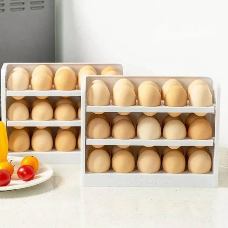 Eier-Organizer – Kühlschrank-Aufbewahrungsregal für die Küche