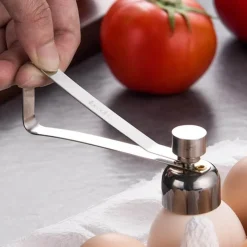 Eierschalenöffner – Eierknacker-Werkzeug aus Edelstahl