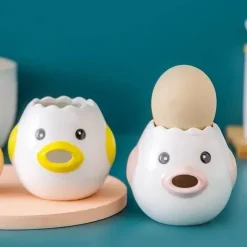 Eiertrenner aus Keramik – Einfaches Werkzeug zum Trennen von Eigelb und Eiweiß