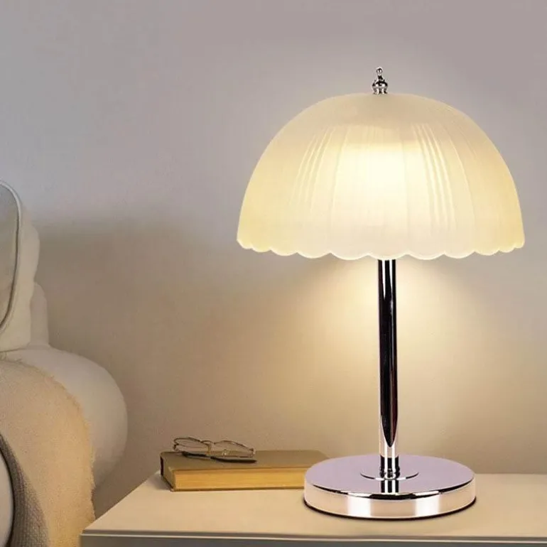Einfache Blütenblatt-Tischlampe – Moderne Blumenbeleuchtung