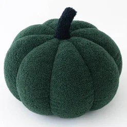 Einfarbiges Kürbiskissen - Dekoratives Herbstkissen