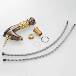 Einhorn-Badezimmerarmatur – Kreative Einzelwaschbeckenarmatur