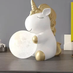 Einhorn-Nachtlicht - Dekorative Lampe fürs Kinderzimmer