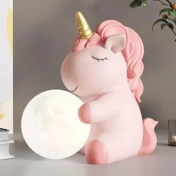 Einhorn-Nachtlicht - Dekorative Lampe fürs Kinderzimmer