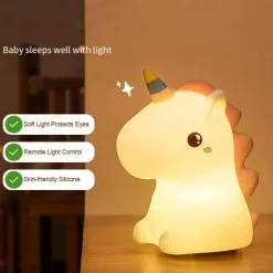 Einhorn-Nachtlichtlampe für Kinder – sanft leuchtendes Dekor für das Kinderzimmer