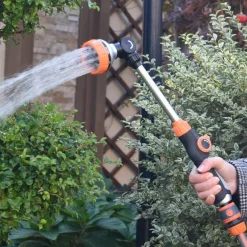 Einstellbare Wasserpistole mit 8 Modi – Profi-Gartensprinkler