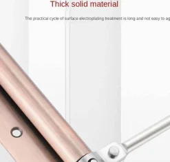 Einstellbarer automatischer Türschließer mit Feder – einfach zu installierender Türmechanismus